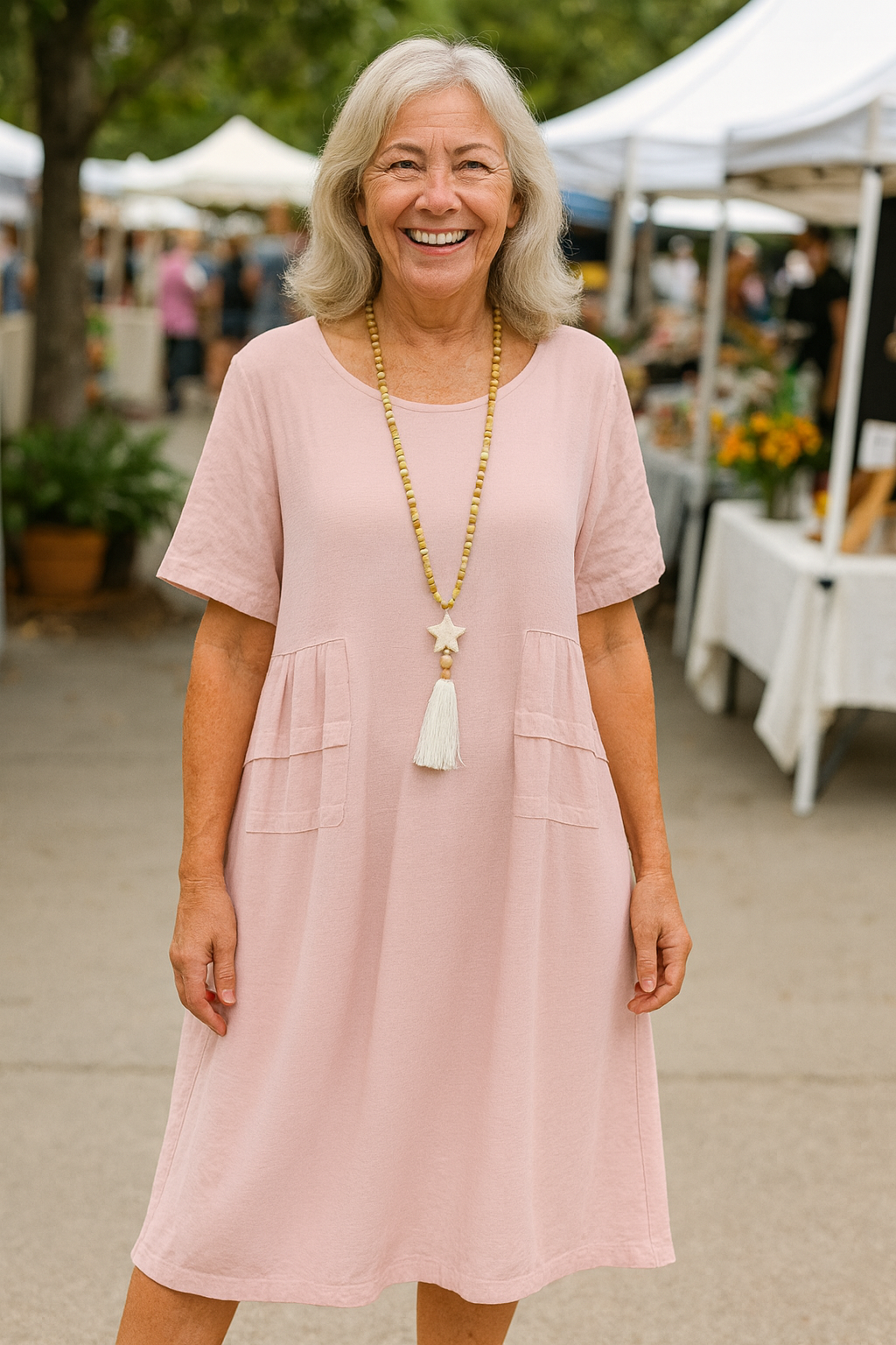 Leah | Effortless Confidence Dress – Breathable, Flattering & Ready for Anything