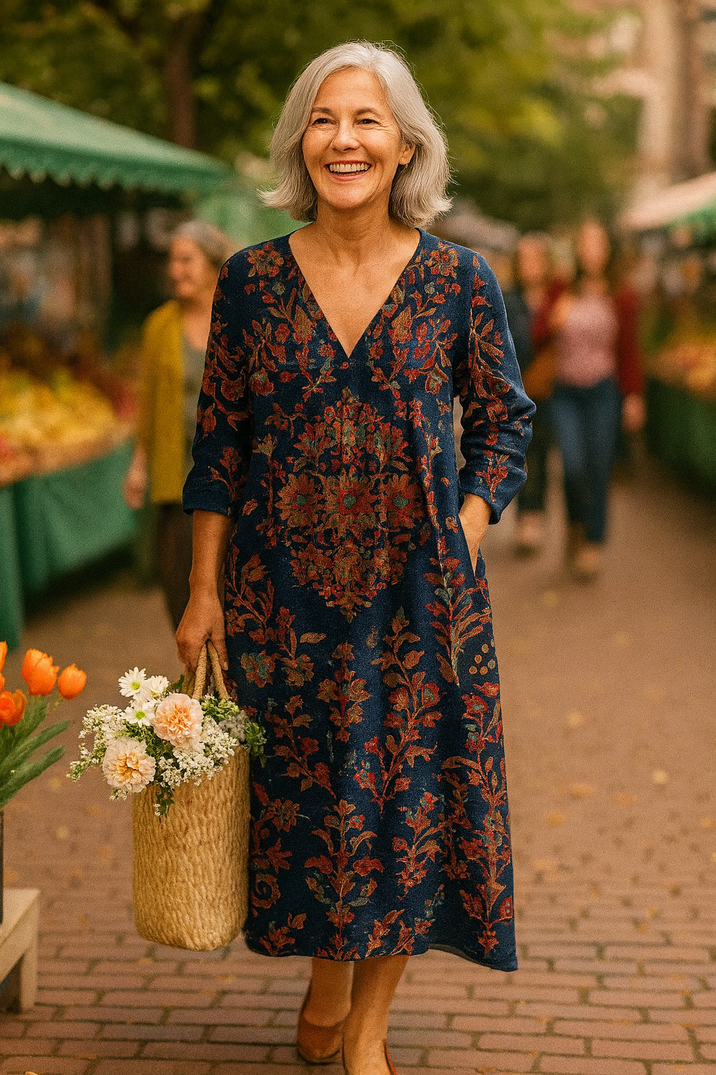 Elodie | Vintage Dream Pocket Dress