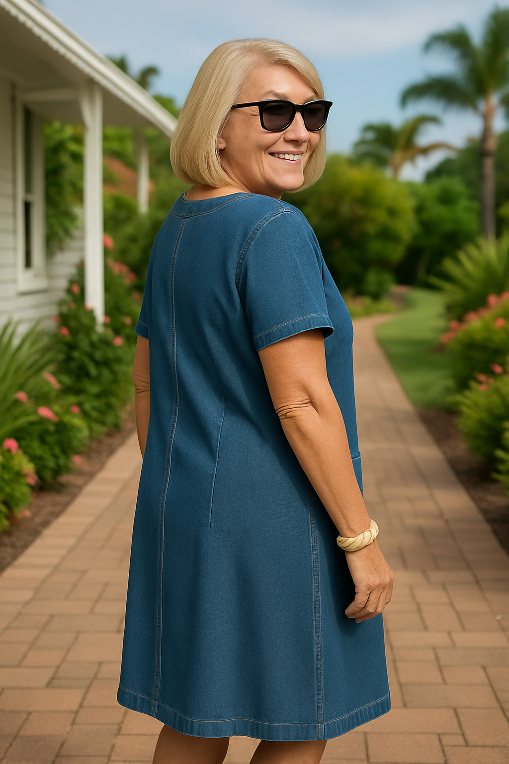 New Arrival | Mirielle Soft Denim Everyday Dress