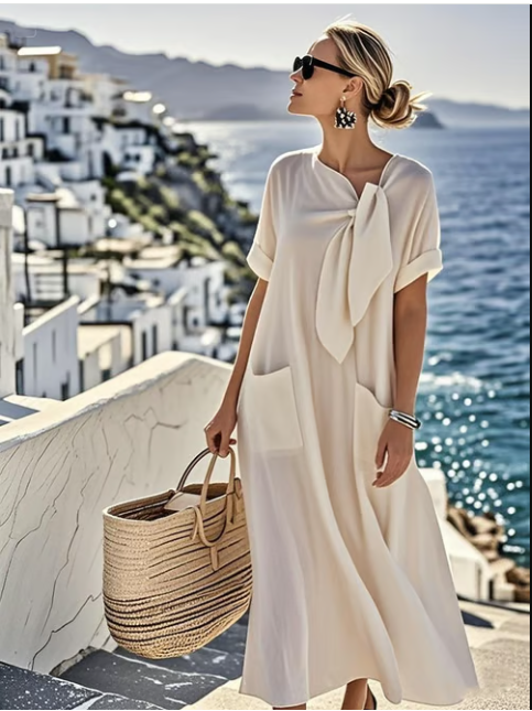 Riviera | Effortless Everyday Dress – With Flattering Coverage & Practical Pockets